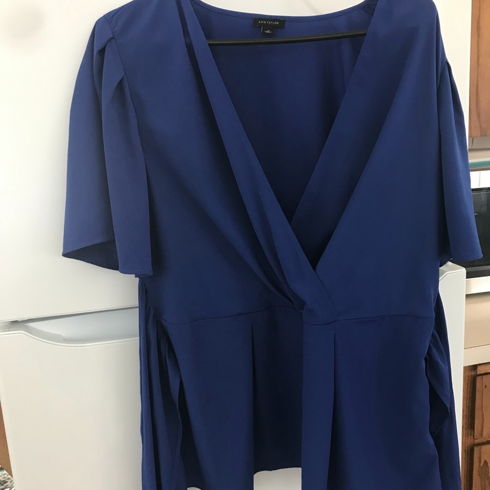 Ann Taylor blue top for sale